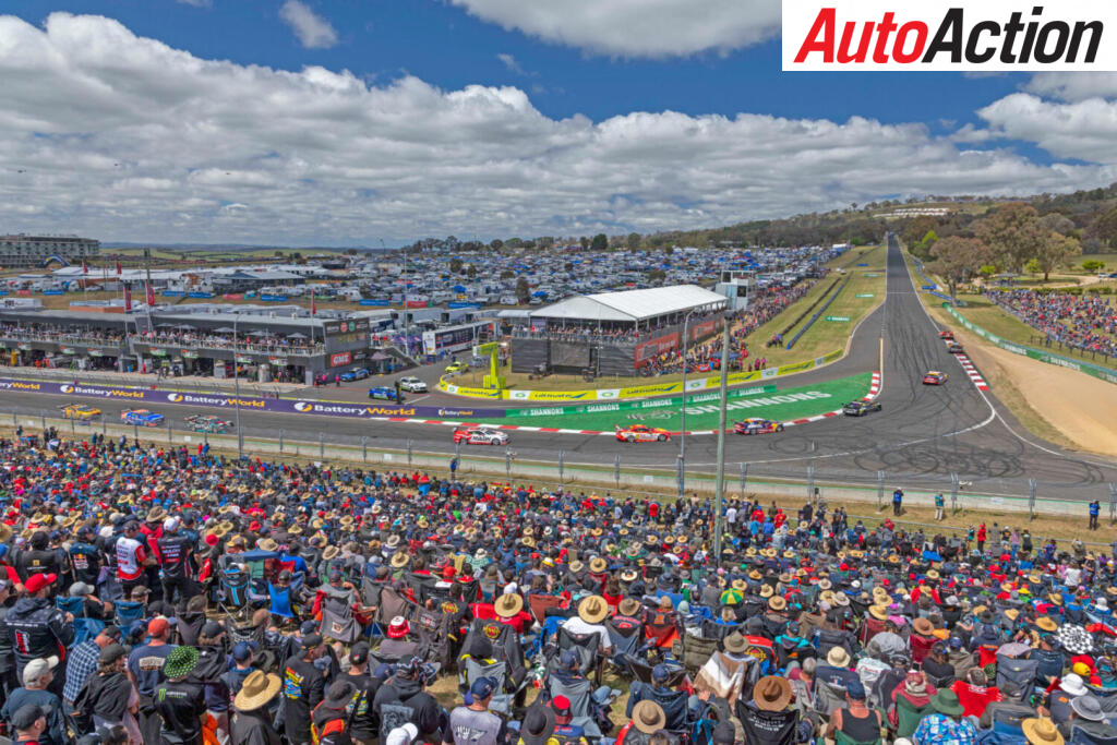 MOUNT PANORAMA CIRCUIT, AUSTRALIA - OCTOBER 13: Race Bathurst at Mount Panorama Circuit on Sunday October 13, 2024-Photo by Mark Horsburg LAT Images