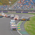 Brown leads a crazy Supercars race