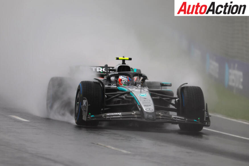 Kimi Antonelli, Mercedes F1, 2025 Australian Grand Prix.