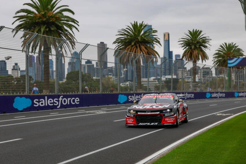 Golding Dominates Supercars Practice Session Amidst Chaos