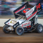 Michael Stewart racing at ACT Speedway