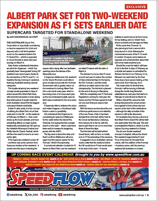 Auto Action digital edition - Latest news in motorsport Australian Grand Prix