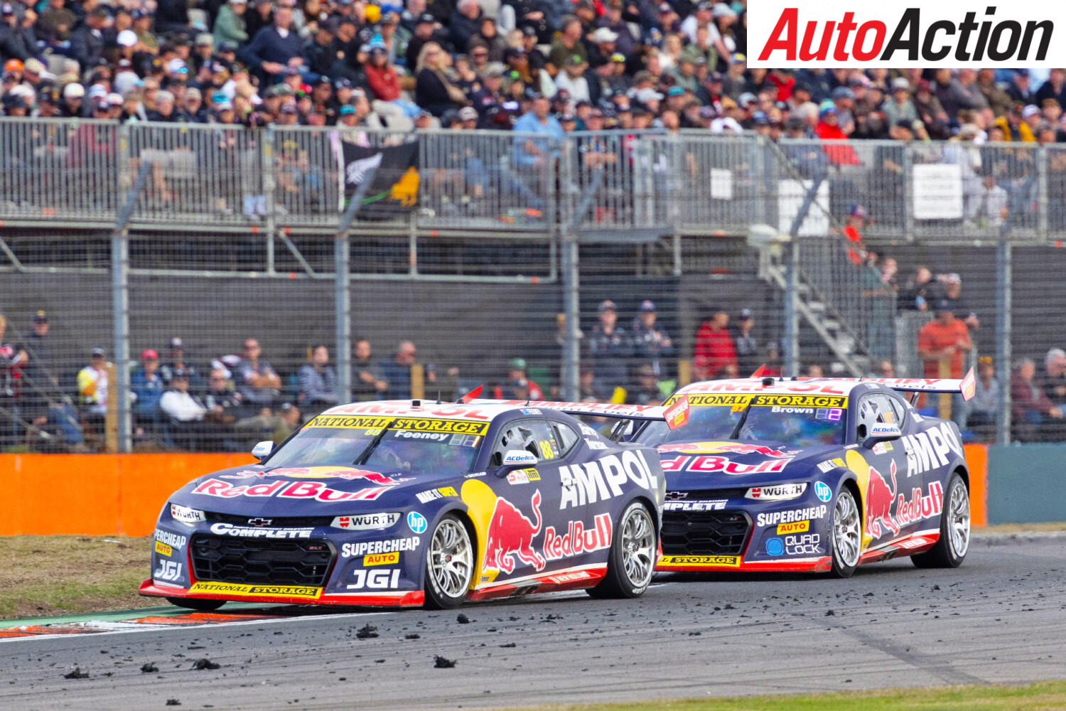 Feeney and Brown battle it out