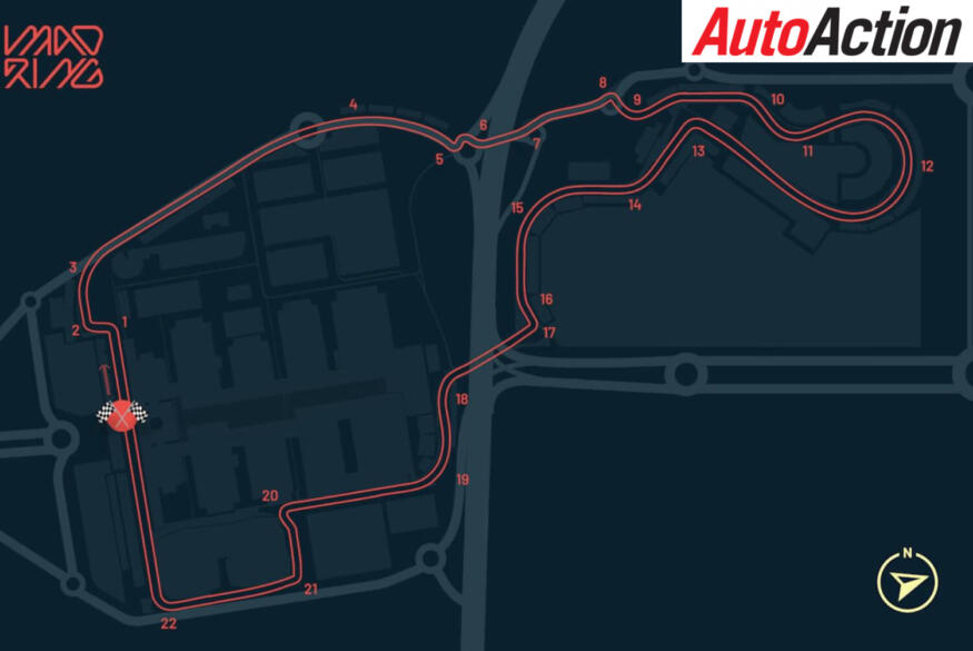 Madrid F1 track