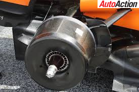The rear brakes brake system on McLaren Formula 1 car have been the subject of much interest.