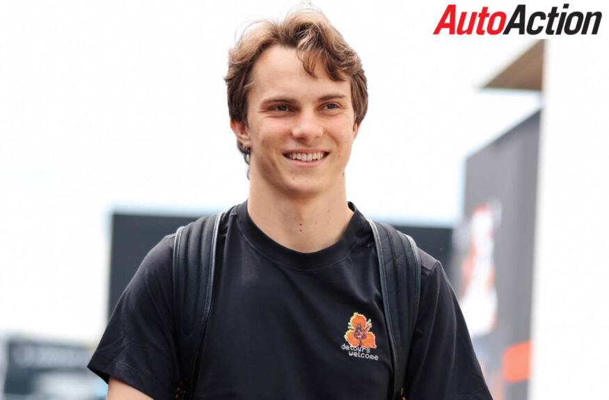 Oscar Piastri, McLaren, enters the F1 Paddock on Media Day at the 2025 F1 Canadian Grand Prix.