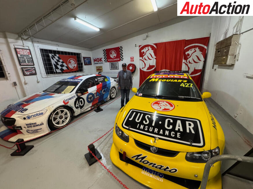 Barry Rogers with Monaro