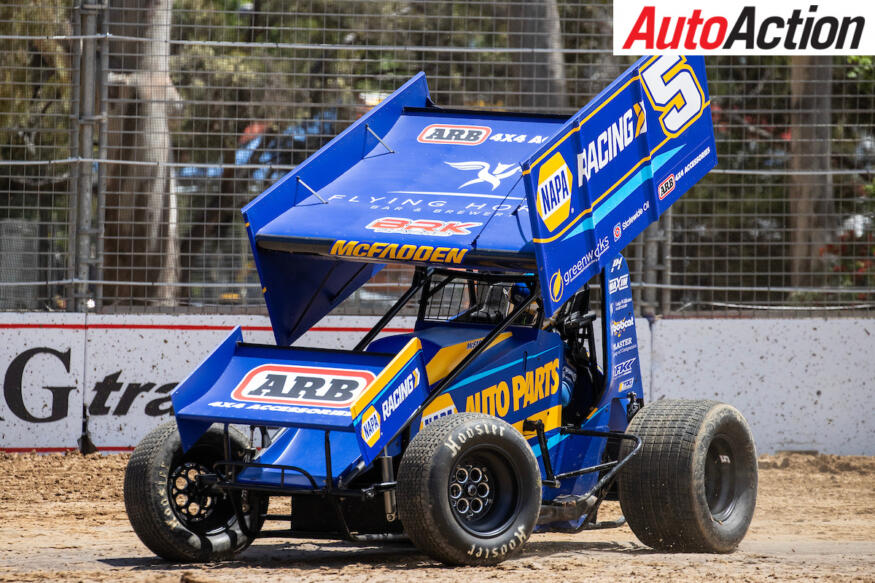 James McFadden Sprintcar at NAPA Speedway @ Adelaide 500 2024