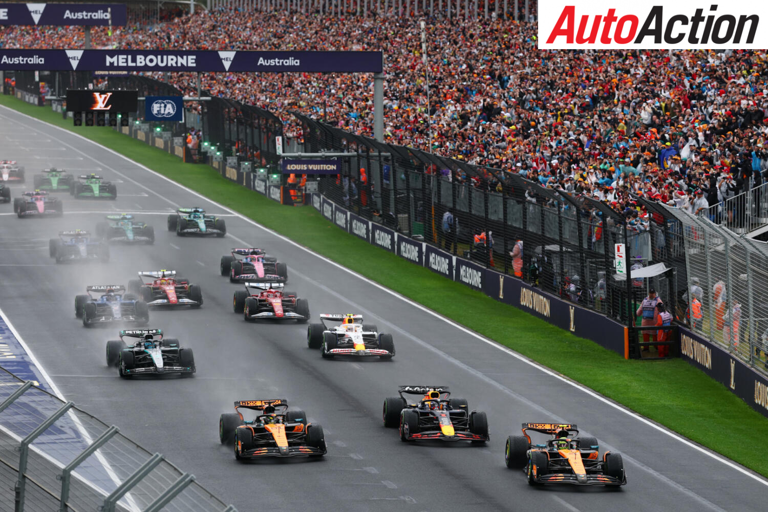 Norris leads the Australian GP