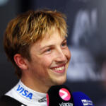 Sixth placed qualifier Liam Lawson, Visa Cash App Racing Bulls, is interviewed after qualifying at the 2025 F1 Austrian Grand Prix.