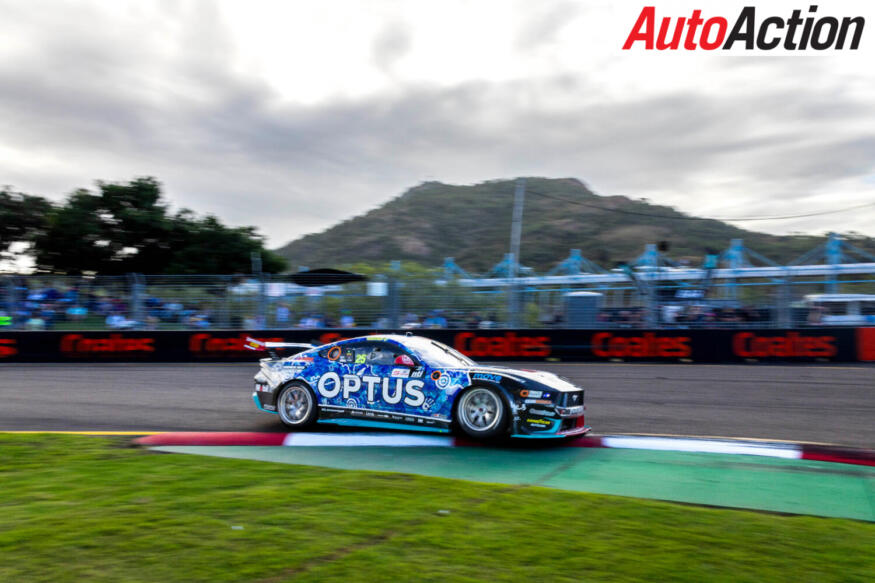 Chaz Mostert racing around Townsville 2024