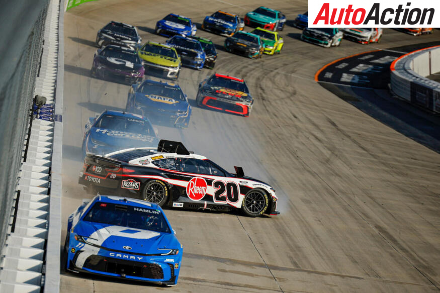 Bellnspins on Hamlin win