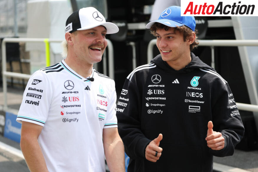 Valtteri Bottas and Kimi Antonelli