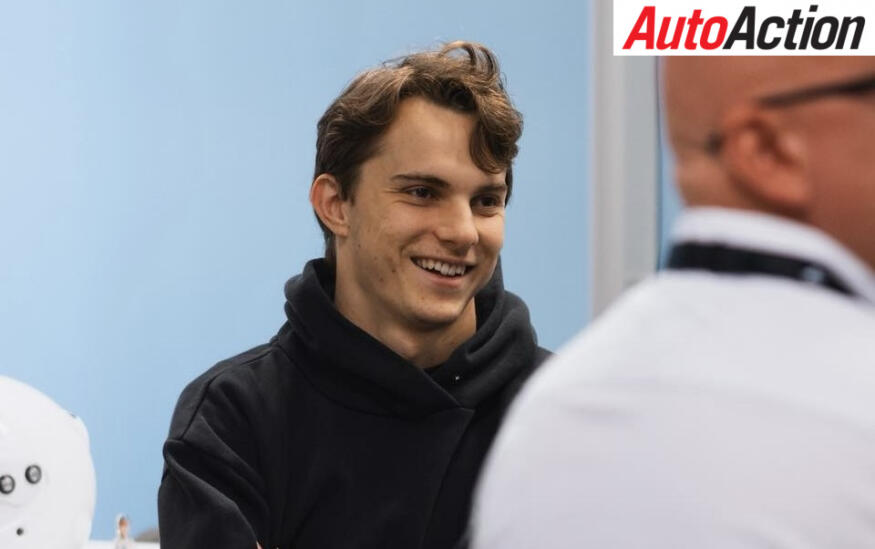 Oscar Piastri, McLaren, looks on ahead of the 2025 F1 Belgian Grand Prix.