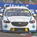 Jobe Stewart racing hard at Townsville