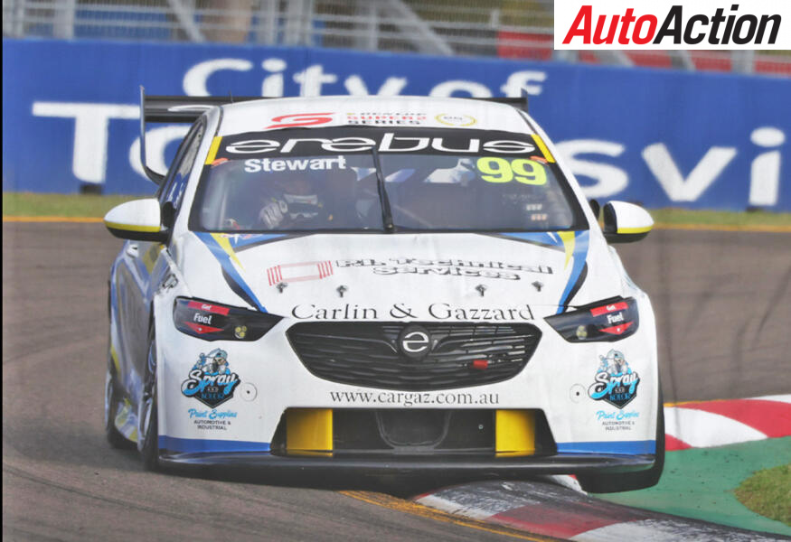 Jobe Stewart racing hard at Townsville