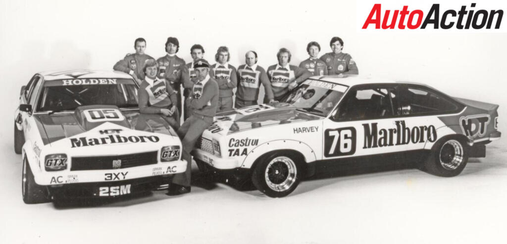 John Sheppard and the 1978 Holden Dealer Team lineup. The enduro drivers for 1978 included jim Richards and Charlie O'Brien