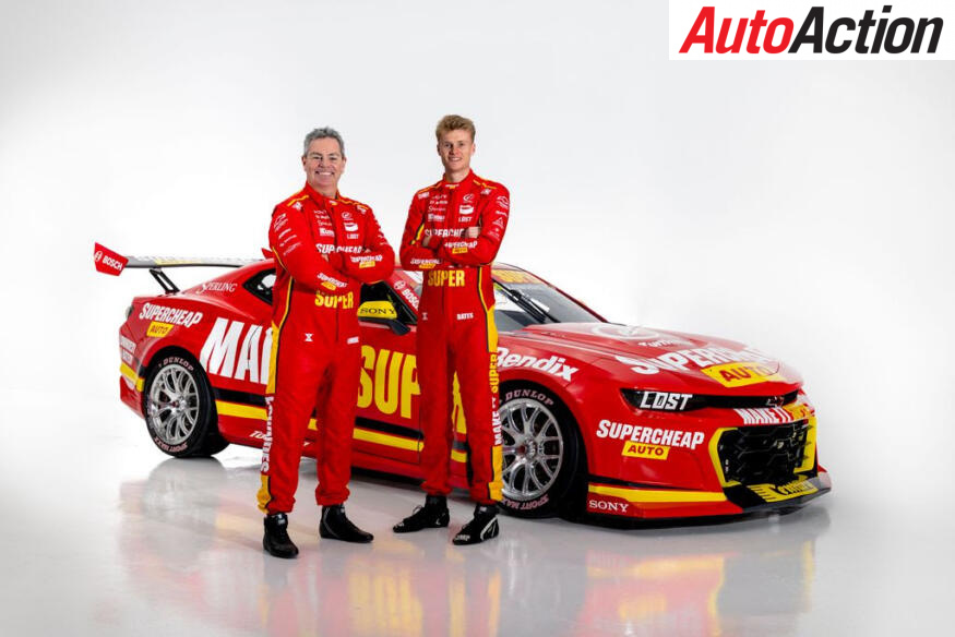 Craig Lowndes and Zach Bates