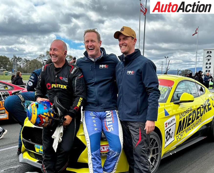 Marcos Ambrose and George Miedecke at Bathurst