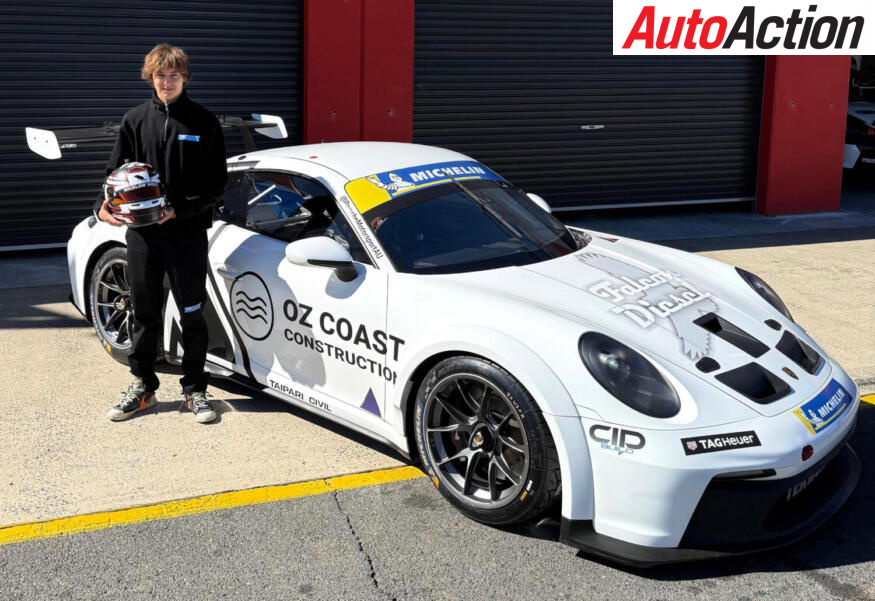 marcus Amand at Queensland Raceway
