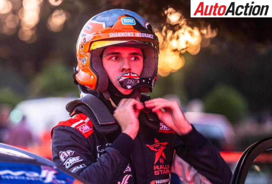 Gill leads the Junior title race at Rally Greece