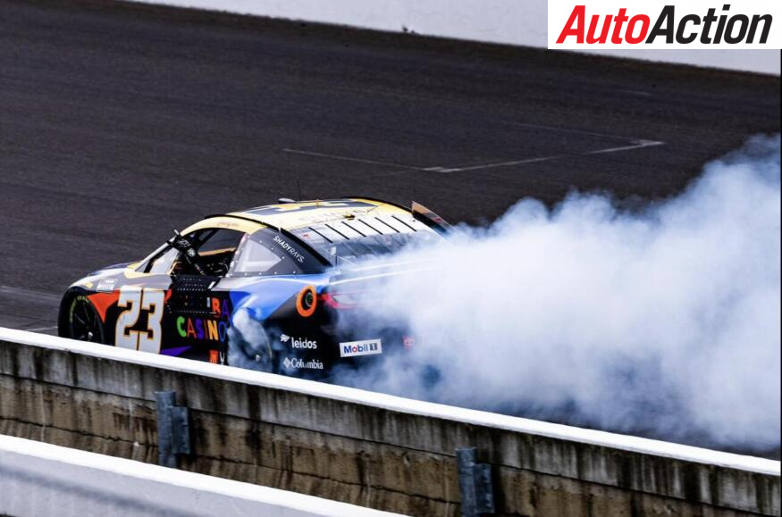 Wallace celebrates Indianapolis