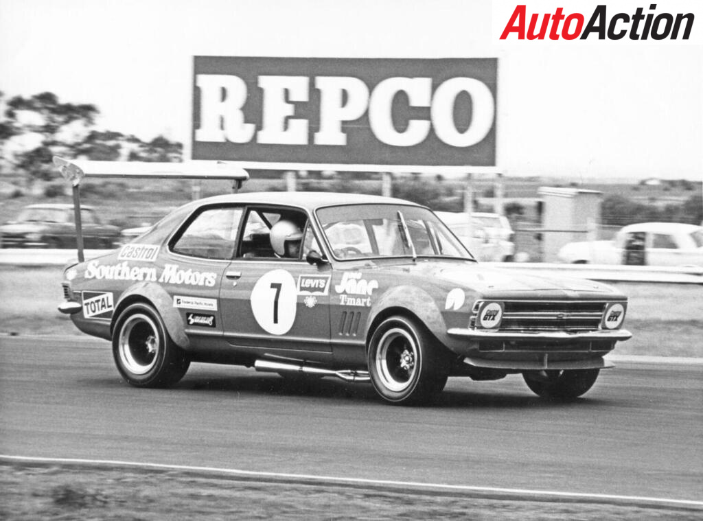 The John Sheppard built Bob Jane Racing Holden Torana GTR XU-1 Repco-Brabham 4.4-litre V8 wins again in the hands of Bob Jane at Calder