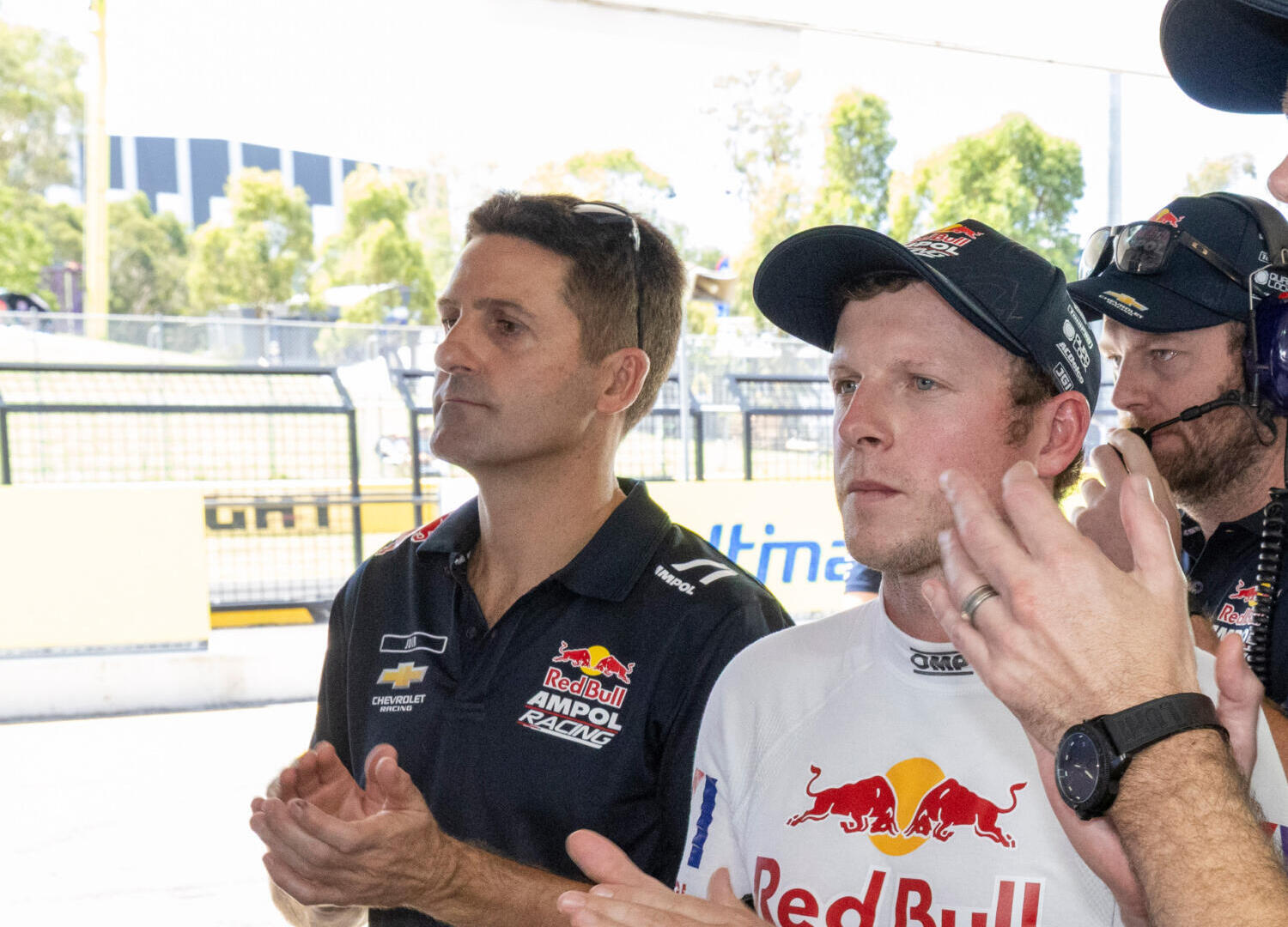 Jamie Whincup with Will Brown