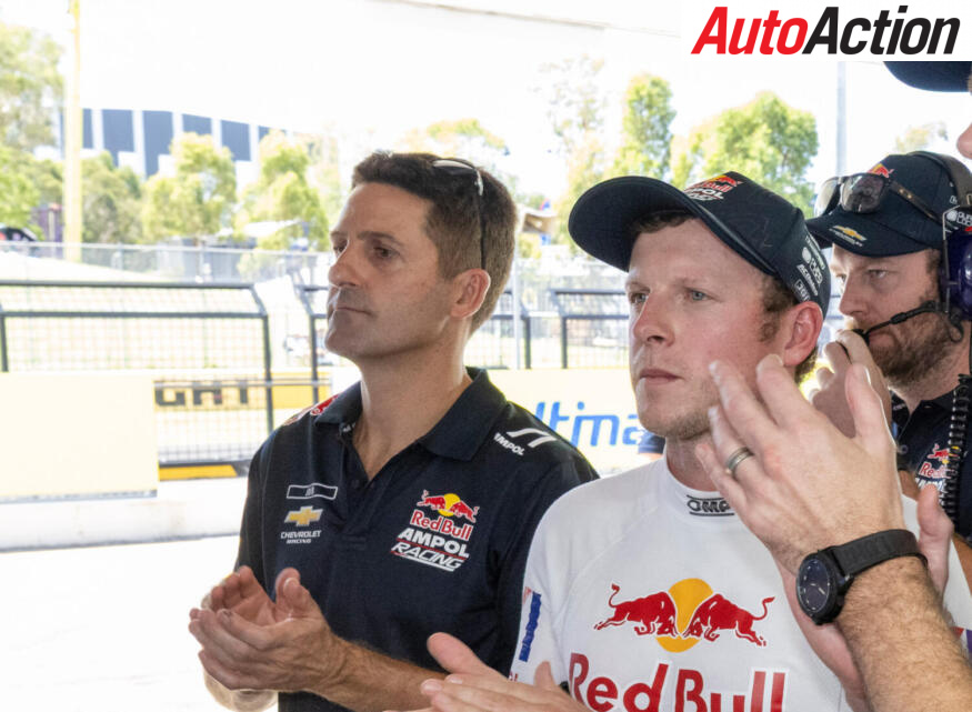 Jamie Whincup with Will Brown