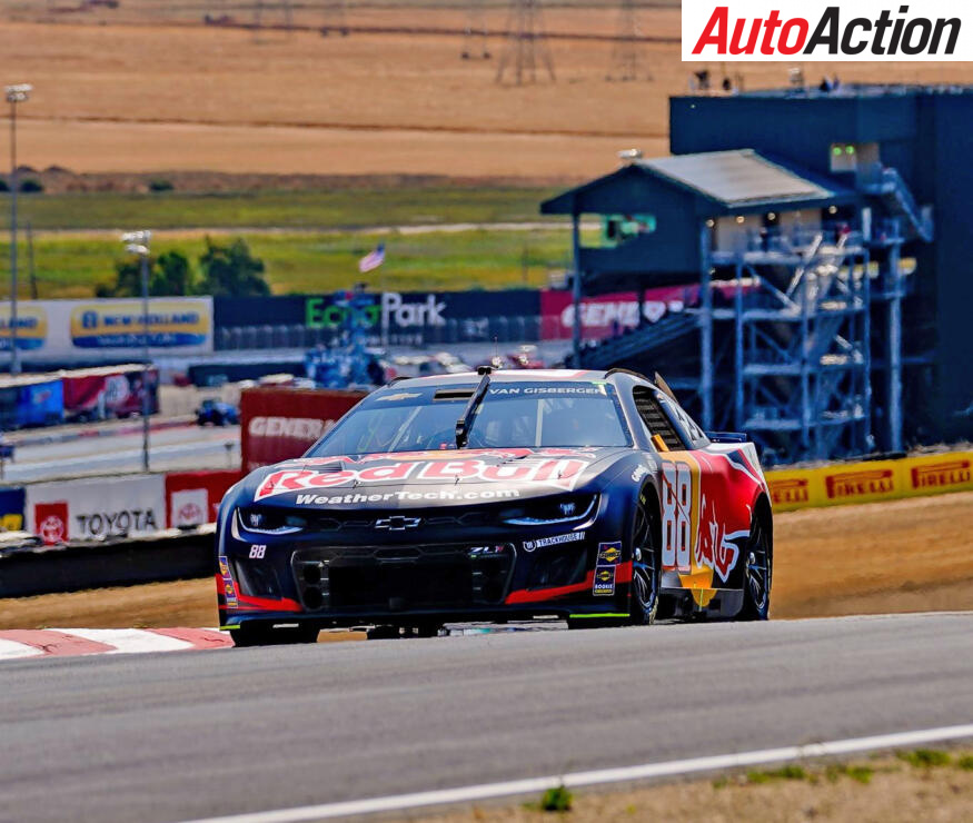 Van Gisbergen racing at Sonoma