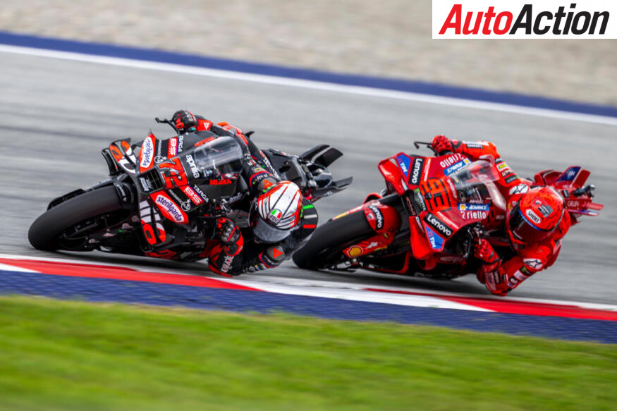 Bezzecchi leads Marquez