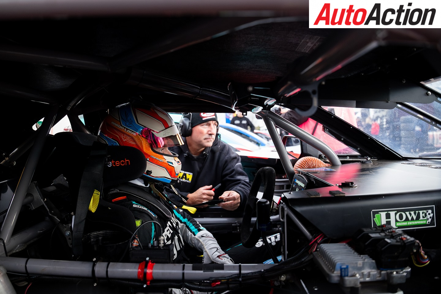 Aaron Love and Marcos Ambrose