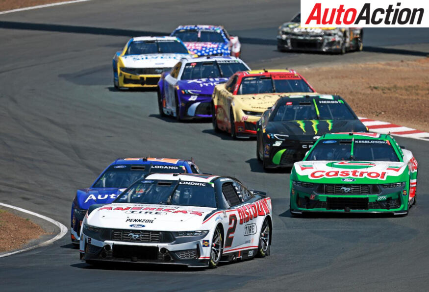 Austin cindric racing at Sonoma