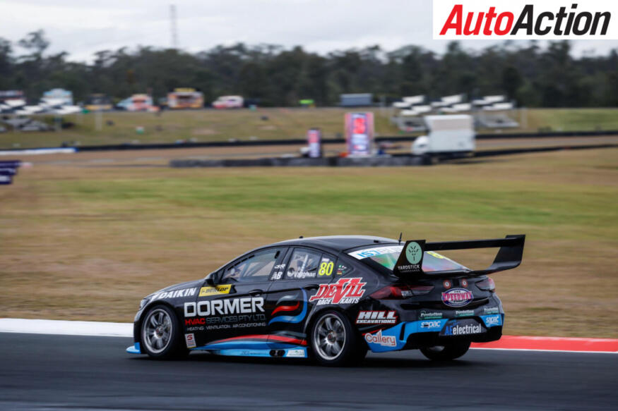 Vaughan takes pole