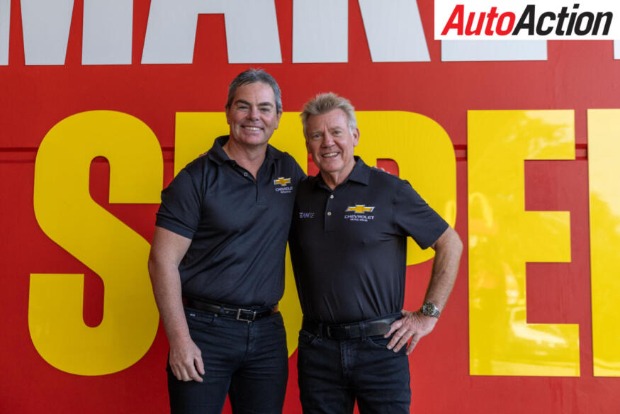 Craig Lowndes and Charlie Schwerkolt