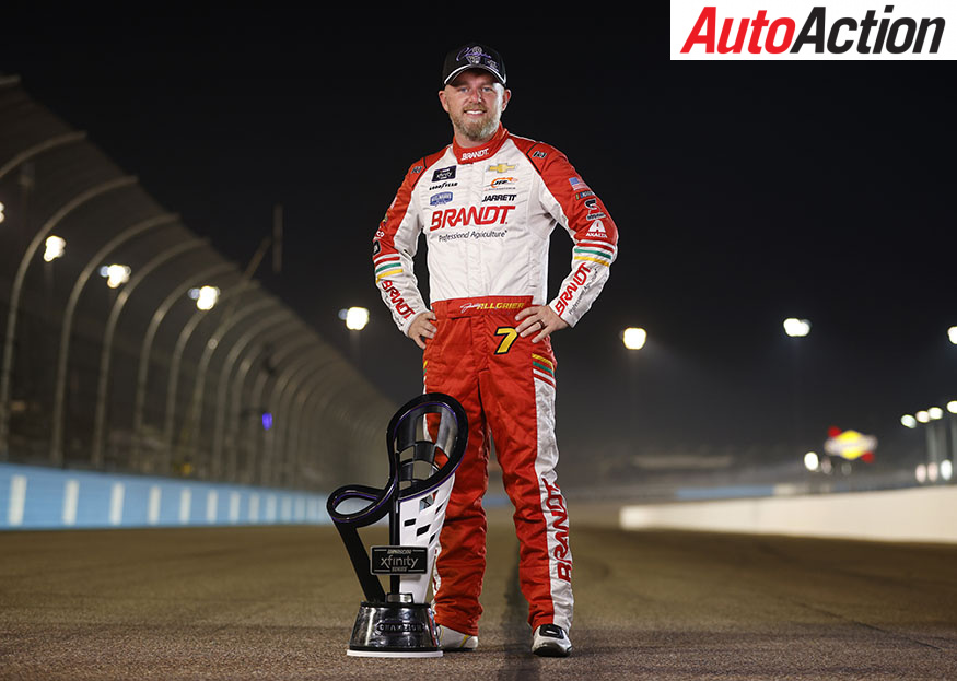 2024 NASCAR Xfinity Series winner Justin Allgaier