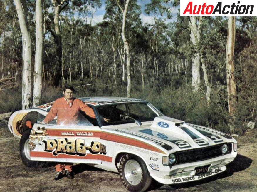 Noel Ward with his Drag On
