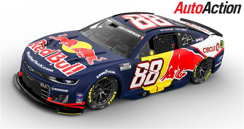 SVG #88 Red Bull Camaro