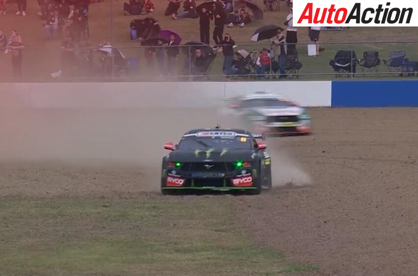 Waters and Randle off at turn 1