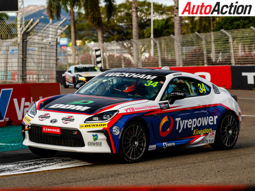 Wickham racing at Townsville