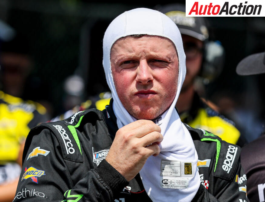 Will Brown getting ready for NASCAR debut