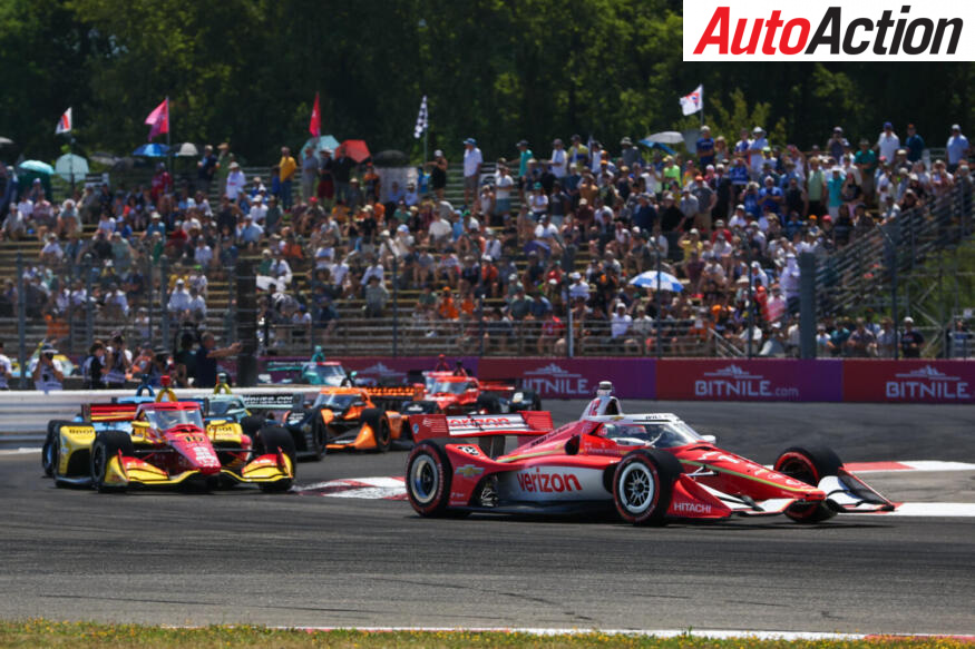 Will Power leads Alex Palou