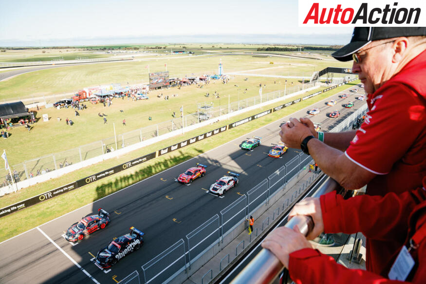 Carrera Cup racing at The Bend