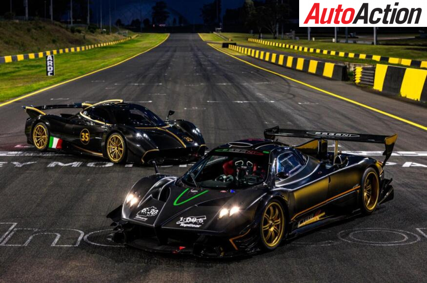 Pagani hypercars at time attack