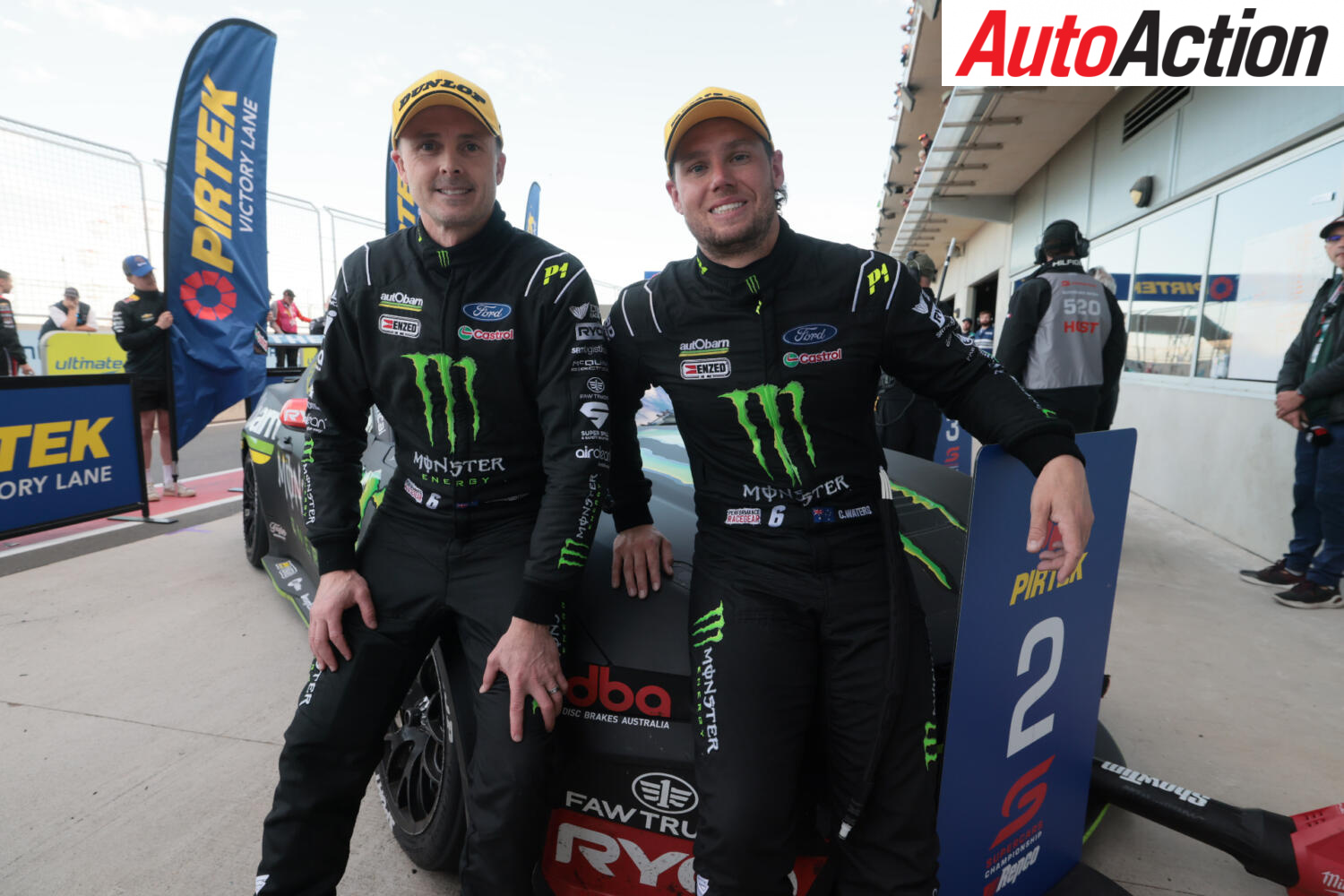 Mark Winterbottom and Cam Waters