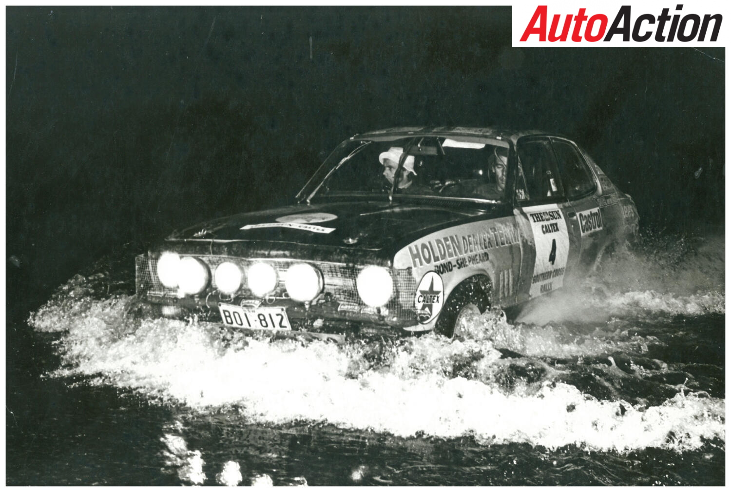 Colin Bond & George Shepheard in their HDT Torana GTR rally car