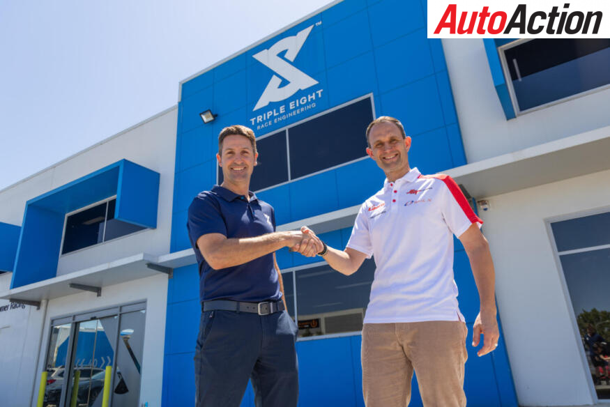 Jamie Whincup and Andrew Jones