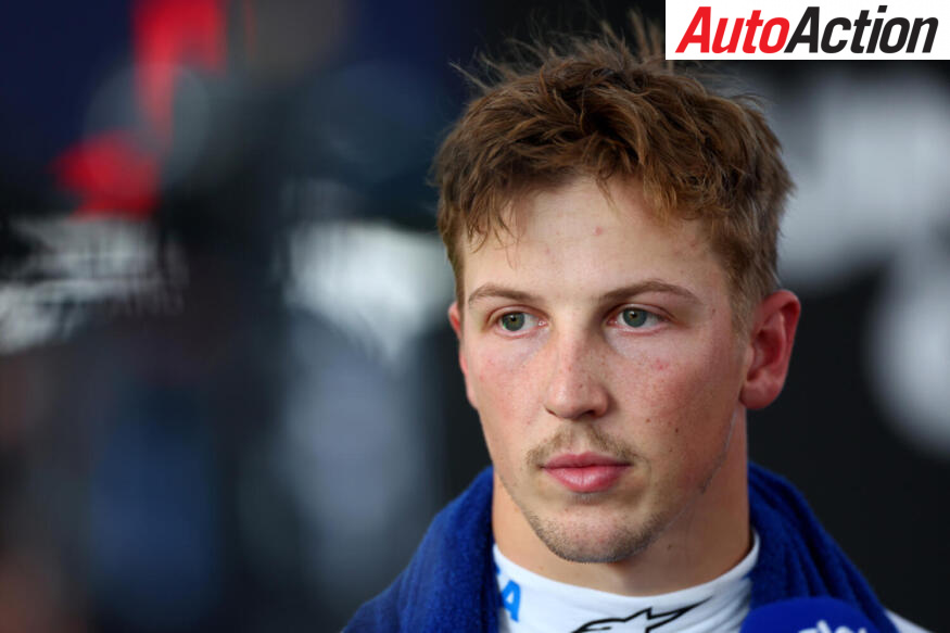 Twelfth placed qualifier Liam Lawson, Visa Cash App Racing Bulls, is interviewed during Qualifying ahead of the 2025 F1 United States Grand Prix.
