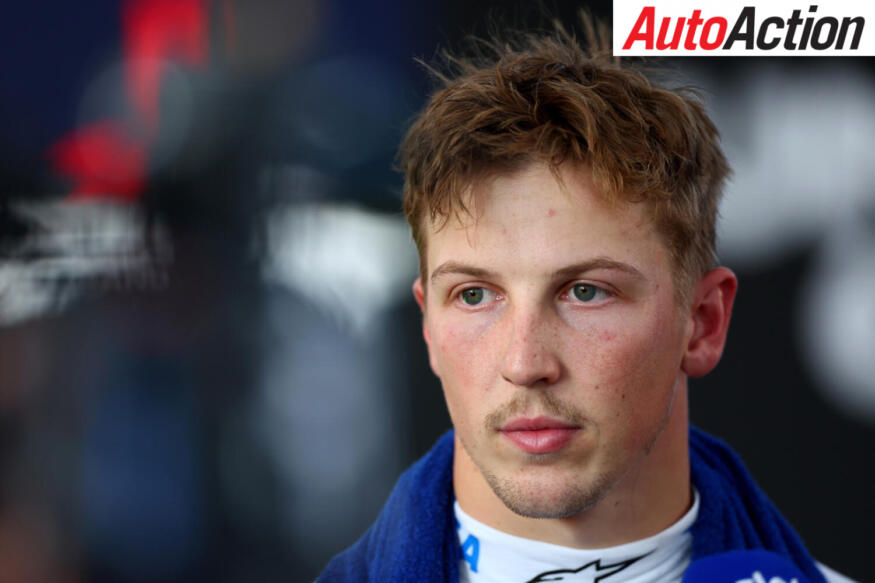 Twelfth placed qualifier Liam Lawson, Visa Cash App Racing Bulls, is interviewed during Qualifying ahead of the 2025 F1 United States Grand Prix.