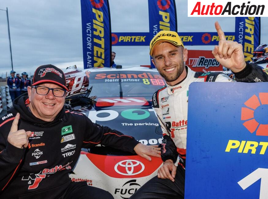 Brad Jones Andre Heimgartner after Tasmanian win